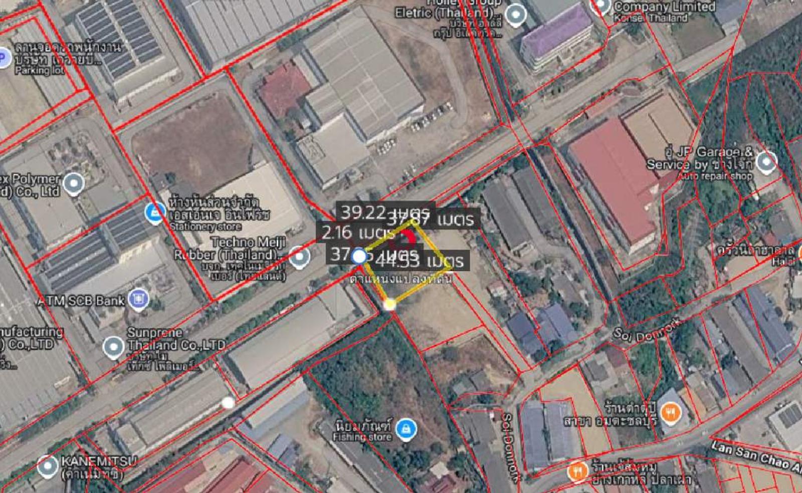 ที่ดินติดนิคมอมตะ ต.ดอนหัวฬ่อ อ.เมืองชลบุรี / 3 งาน 59.3 ตร.วา (ขาย), Land adjacent to Amata Industrial Estate, Don Hua Lo Subdistrict, Mueang Chonburi District. / 59.3 Square Wa (FOR SALE) NANN032