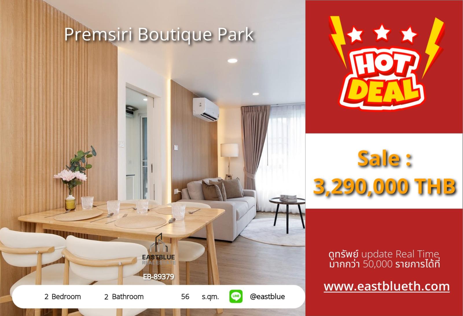 05/10/2026, 🤩 Luxurious 2-Bed Condo at Premsiri Boutique Park - Prime BTS Location! 0642748883