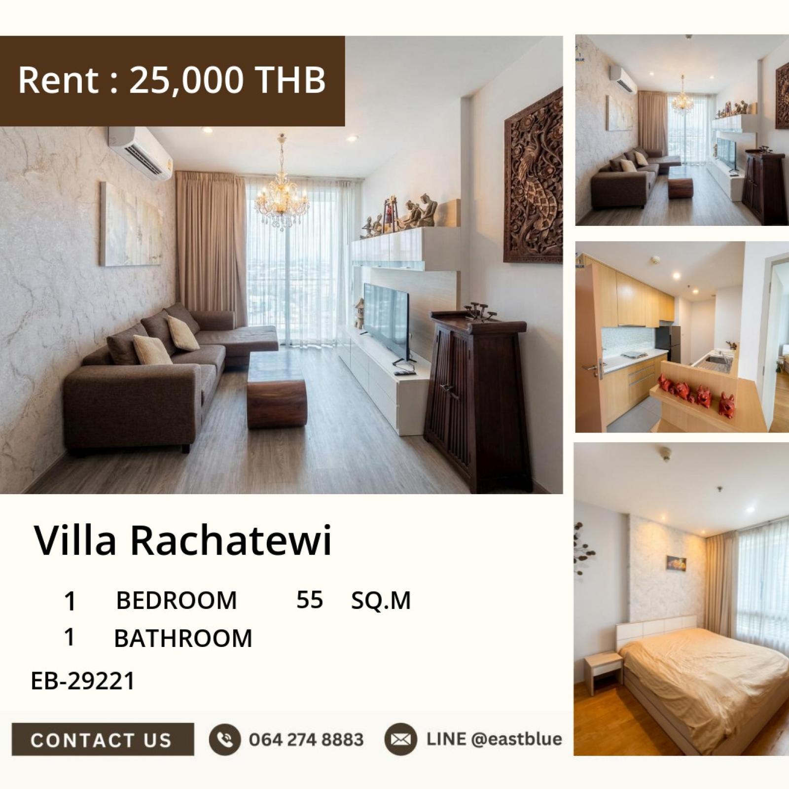 02/10/2026, 🏢 Luxurious 55sqm Condo, Ratchatewi - 25,000THB/month 0642748883 02/10/2026, 🏢 Luxurious 55sqm Condo, Ratchatewi - 25,000THB/month 0642748883