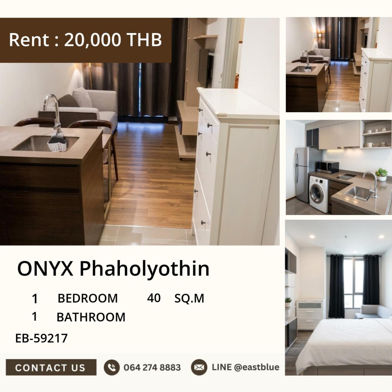 05/10/2026, 🌟 Step Into Luxury: Spacious 1-Bed Condo at ONYX Phaholyothin! 🌟 0642748883 05/10/2026, 🌟 Step Into Luxury: Spacious 1-Bed Condo at ONYX Phaholyothin! 🌟 0642748883