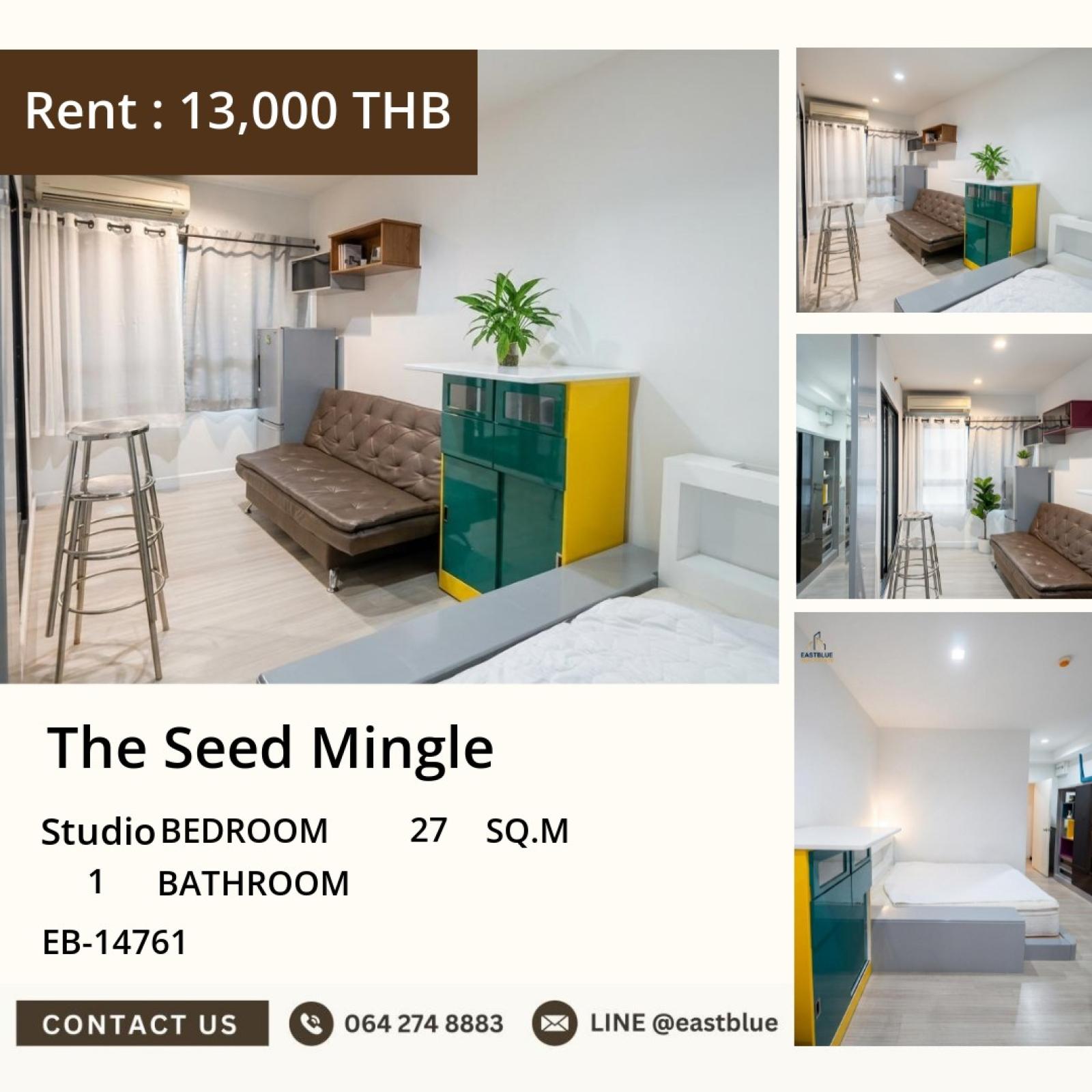 05/10/2026, 🌱Modern Studio Condo | The Seed Mingle | 27 sqm | ฿12,000/mo 💰
EB-14761 | Steps from Lumpini BTS/MRT | Ideal City Living 🏙️ 0642748883 05/10/2026, 🌱Modern Studio Condo | The Seed Mingle | 27 sqm | ฿12,000/mo 💰
EB-14761 | Steps from Lumpini BTS/MRT | Ideal City Living 🏙️ 0642748883