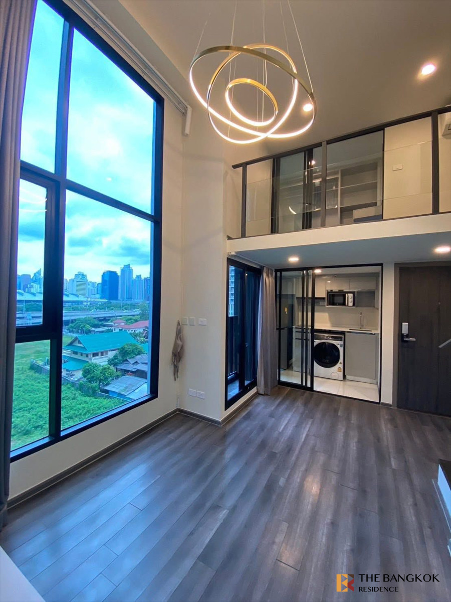 🔥Knightsbridge Space-Rama9 | 1 Bedroom 42 sq m, for rent only 28,000 baht, beautiful room, high floor, south facing, good location, near MRT 200 meters - By Loft 0842824246