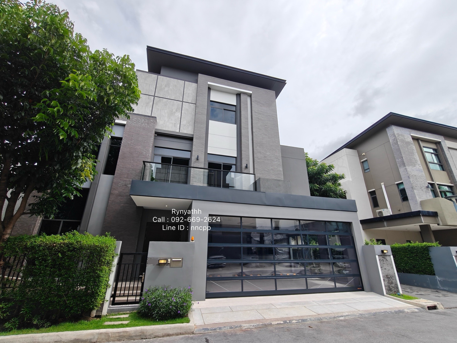 ⚠️For sale and rent, 3-storey detached house + elevator, 465 sq m., 4 bedrooms + maid | The Gentry Sukhumvit101, corner house next to garden, Rae unit‼️ ⚠️For sale and rent, 3-storey detached house + elevator, 465 sq m., 4 bedrooms + maid | The Gentry Sukhumvit101, corner house next to garden, Rae unit‼️