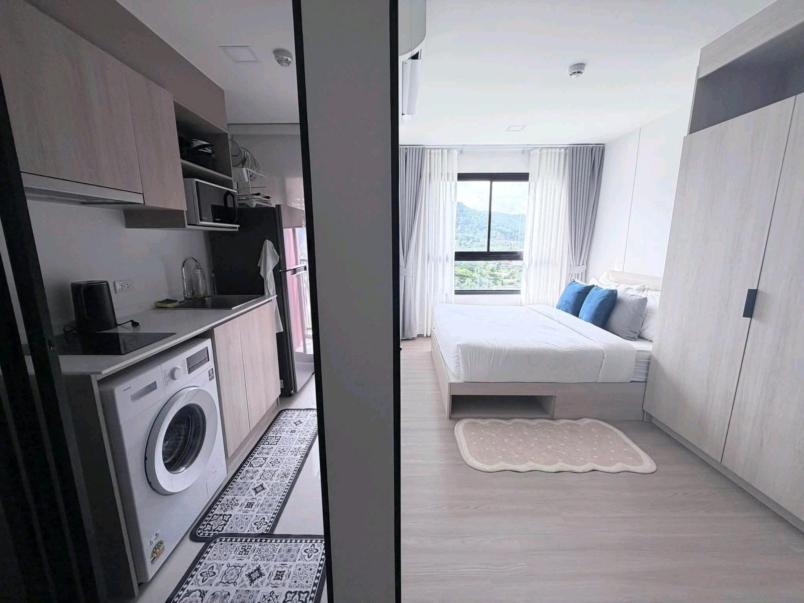 CONDO FOR RENT 📍 Central Phuket Area  #THEBASEBUKIT #PHUKET  ✨ Fully Furnished | Mountain View | Ready to Move In – รูปที่ 2