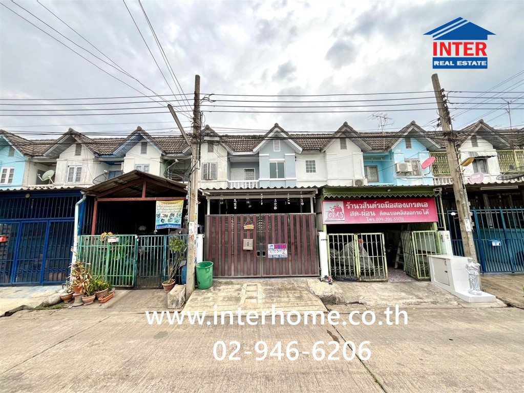Townhouse, 2 floors, 22.2 sq m, Kesarin Village Village, Ekachai 119, near Bang Bon Temple, Soi Ekachai 119, Kanchanaphisek Road, Ekachai Road, Bang Khun Thian District. Bangkok