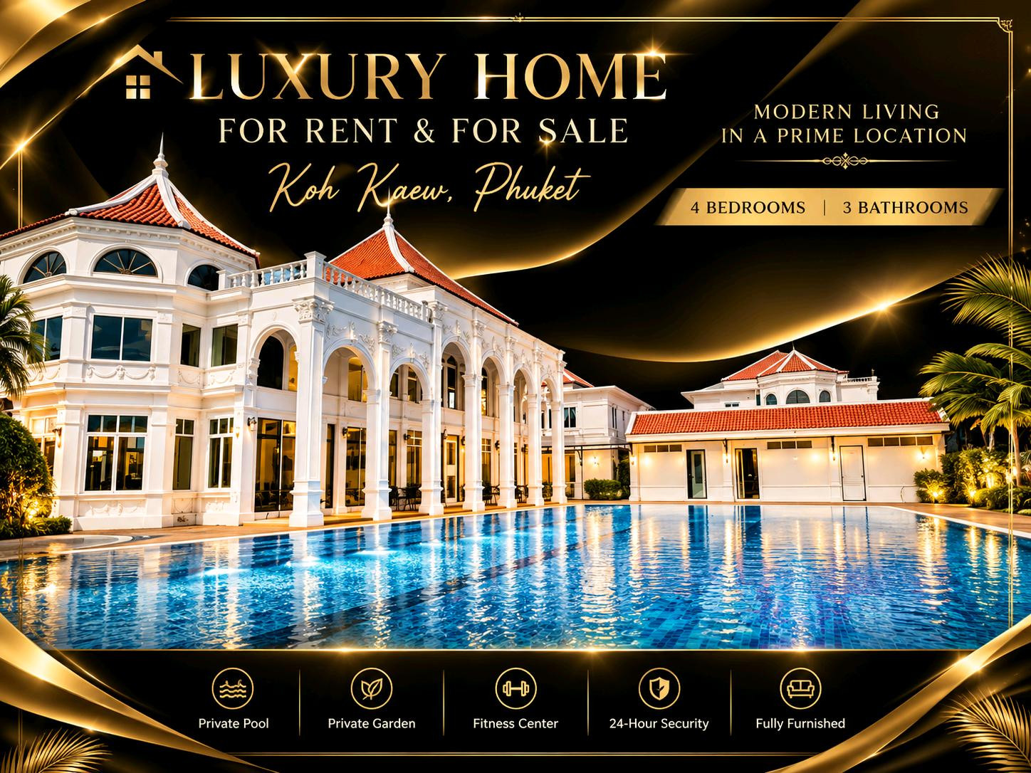 🏡 FOR RENT & FOR SALE | Newly Renovated | Fully Furnished