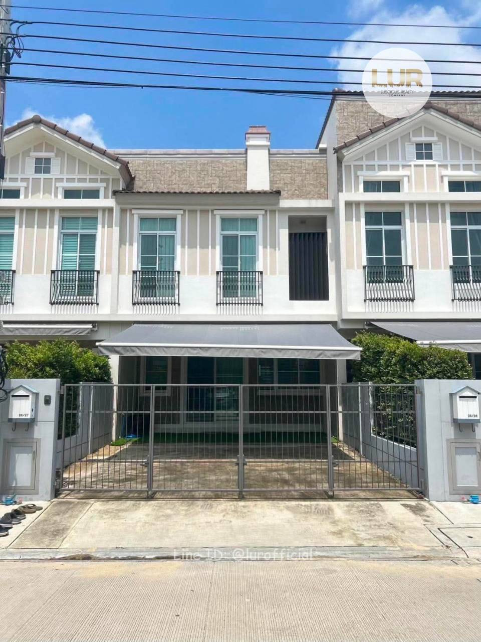 For Rent ♥️บ้านทาวน์เฮาส์ให้เช่า Near Mega Bangna ♥️หน้าบ้านทิศใต้ ติดส่วนกลาง 📍Indy 2 Bangna - Ramkhamhaeng 2