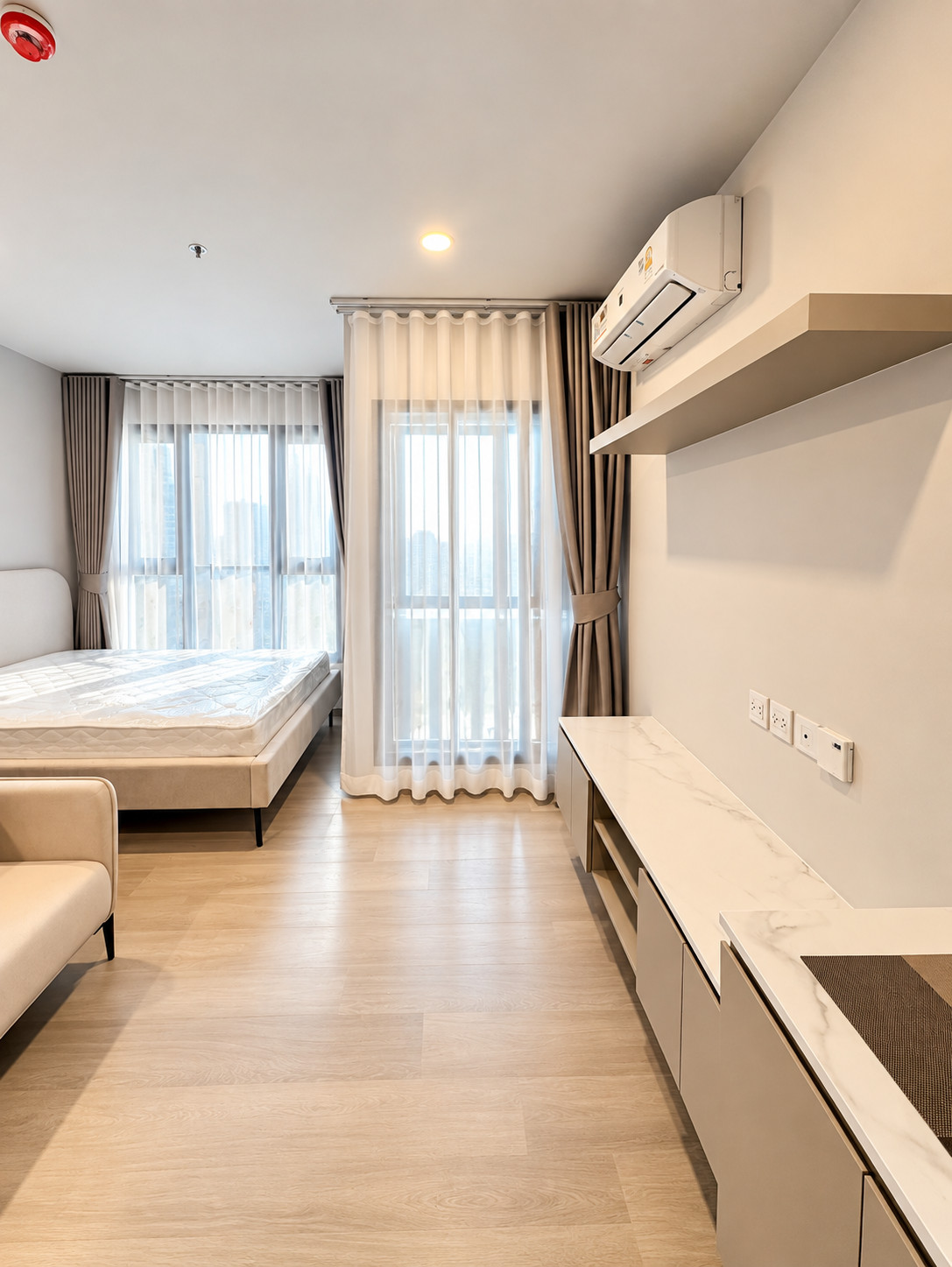 Condo FOR RENT New Room ,Aspire Onnut-Station 🔥Near BTS ONNUT 🔥Condo Aspire Onnut-Station