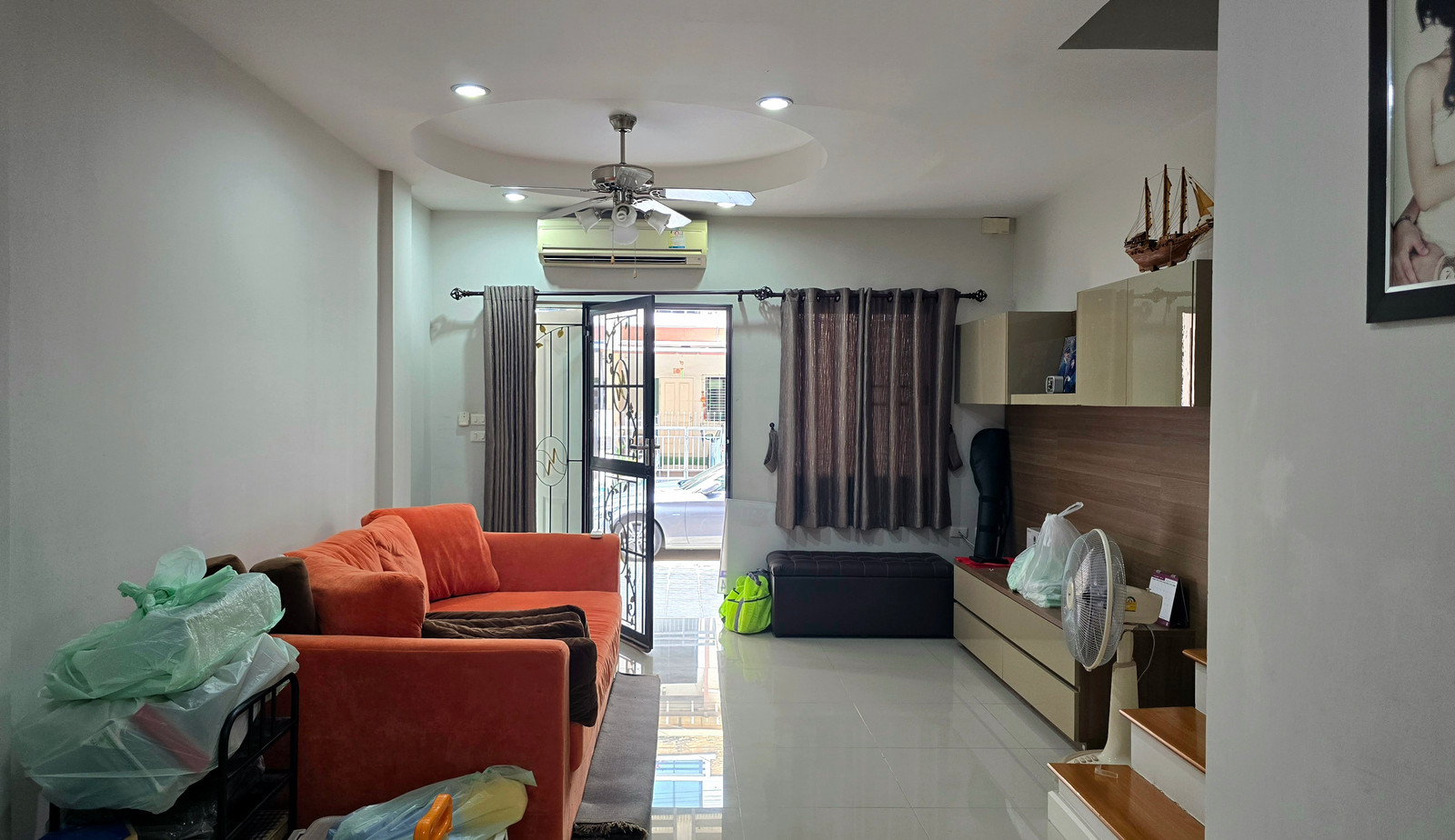 ขายทาวน์โฮมทำเลดี โครงการ Time Home สูง 3 ชั้น ซอยหัวหมาก 21 ใกล้ มหาลัย ABAC เนื้อที่ 19.4 ตรว. – รูปที่ 3