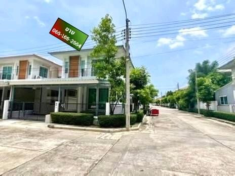 ขายบ้านแฝด กรูฟ วิลล์ บางนา บ้านหลังมุม ให้ความเป็นส่วนตัว วิวสวนหน้าบ้าน ทำเลดีเดินทางสะดวก ใกล้ทางด่วน ใกล้เมกาบางนา 10 นาที 