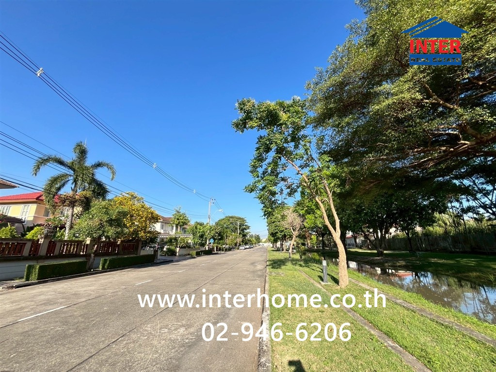 บ้านเดี่ยว 2 ชั้น 266.2 ตร.ว. หมู่บ้านเดอะ วอเตอร์ เฮ้าส์ ซอยกาญจนาภิเษกซอย5 ถนนกาญจนาภิเษก ถนนเพชรเกษม เขตบางแค กรุงเทพมหานคร  – รูปที่ 3