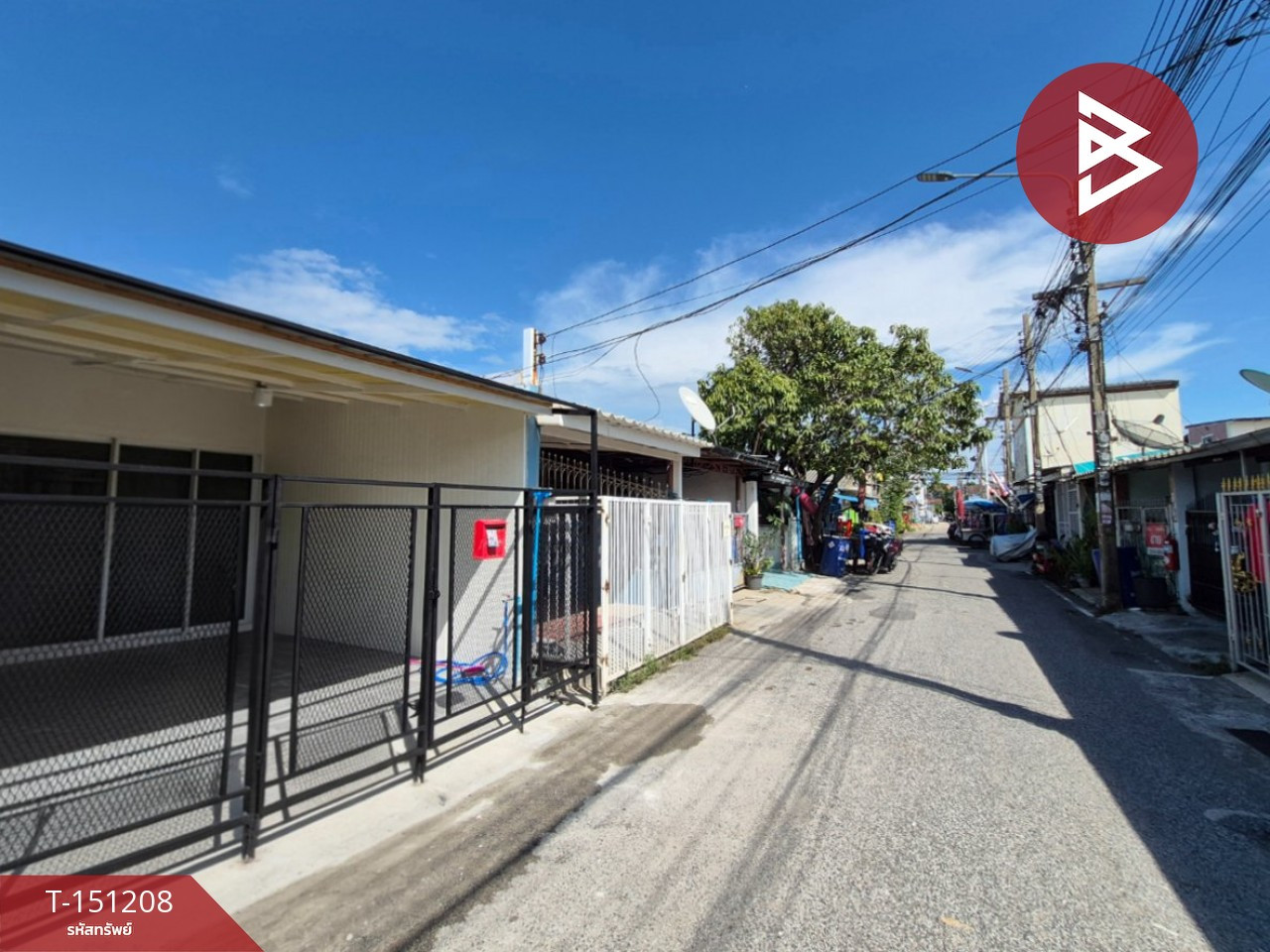 Single-storey townhouse for sale Samut Prakan Housing Authority Village, Bang Pu Municipality 49, ready to move in. – รูปที่ 2