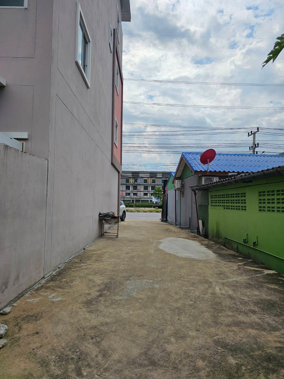 4-story commercial building for sale, prime location next to main road 3111, Sam Khok, Pathum Thani, plus land on the side, total 43.9 sq m. – รูปที่ 4