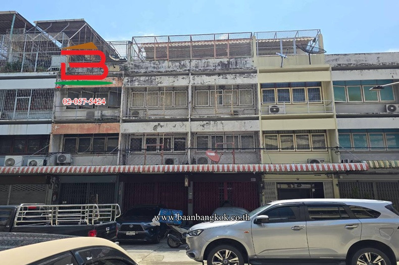 อาคารพาณิชย์ 2 คูหา 4 ชั้น อาคารบุญดิศ (ใกล้ตลาดสะพานขาว) เนื้อที่ 27.7 ตรว. แขวงคลองมหานาค เขตป้อมปราบศัตรูพ่าย อาคารพาณิชย์ 2 คูหา 4 ชั้น อาคารบุญดิศ (ใกล้ตลาดสะพานขาว) เนื้อที่ 27.7 ตรว. แขวงคลองมหานาค เขตป้อมปราบศัตรูพ่าย