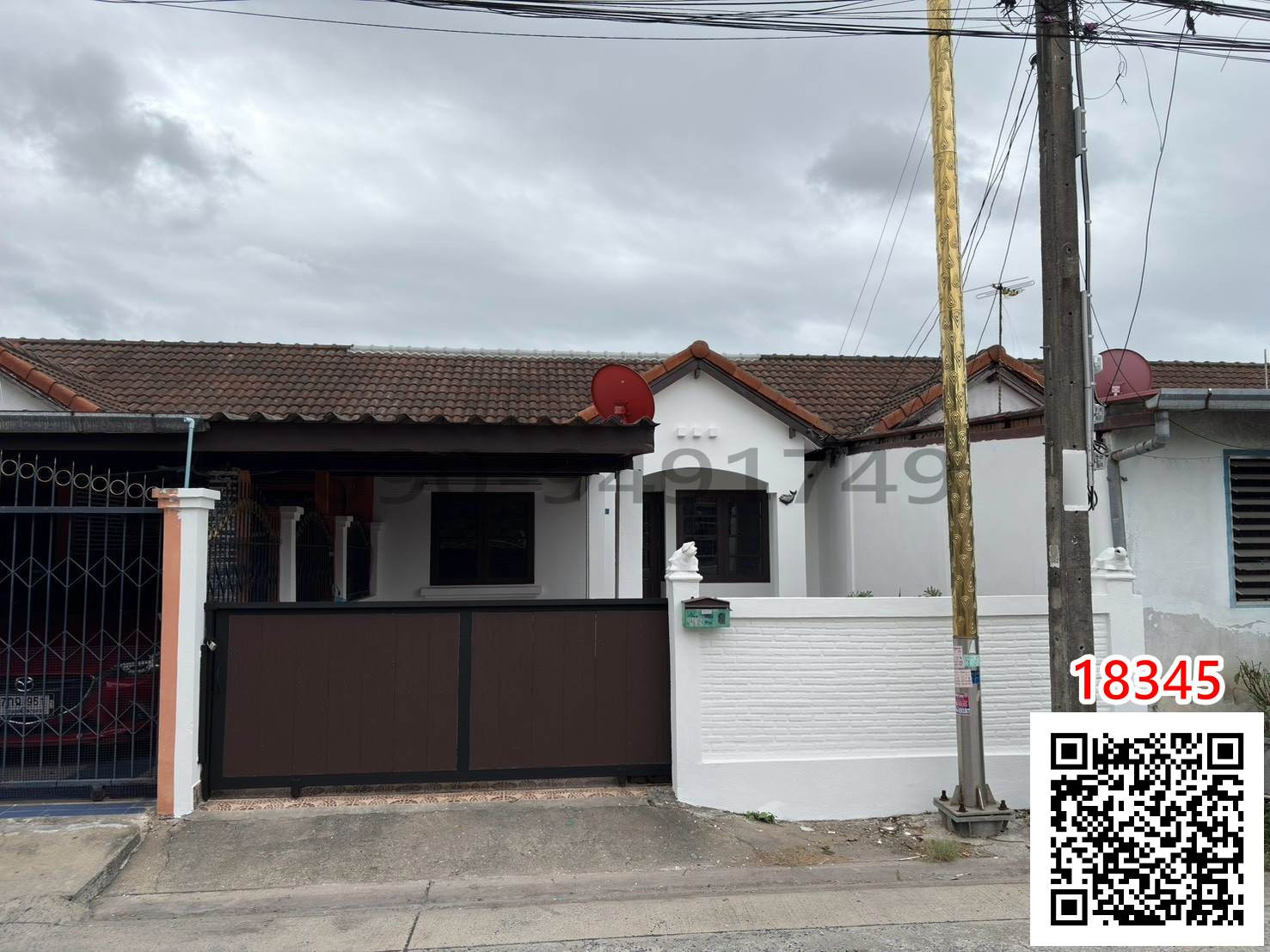Single house for sale, Chamchuri Village. Soi King Kaew 41 Newly renovated, ready to move in. Near Suvarnabhumi Airport