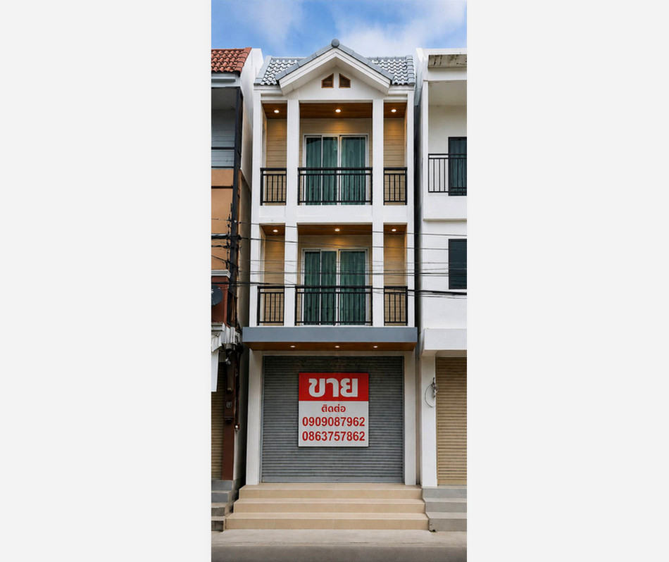 สอบถามโทร : 090-908-7962 ขายอาคารพาณิชย์ 3 ชั้น รีโนเวทใหม่ทั้งตึก 3 ห้องนอน 3 ห้องน้ำ ติดโรงพยาบาลเพชรบูรณ์ราม ถนนเพชรรัตน์ ตำบลในเมือง เมืองเพชรบูรณ์ สอบถามโทร : 090-908-7962 ขายอาคารพาณิชย์ 3 ชั้น รีโนเวทใหม่ทั้งตึก 3 ห้องนอน 3 ห้องน้ำ ติดโรงพยาบาลเพชรบูรณ์ราม ถนนเพชรรัตน์ ตำบลในเมือง เมืองเพชรบูรณ์