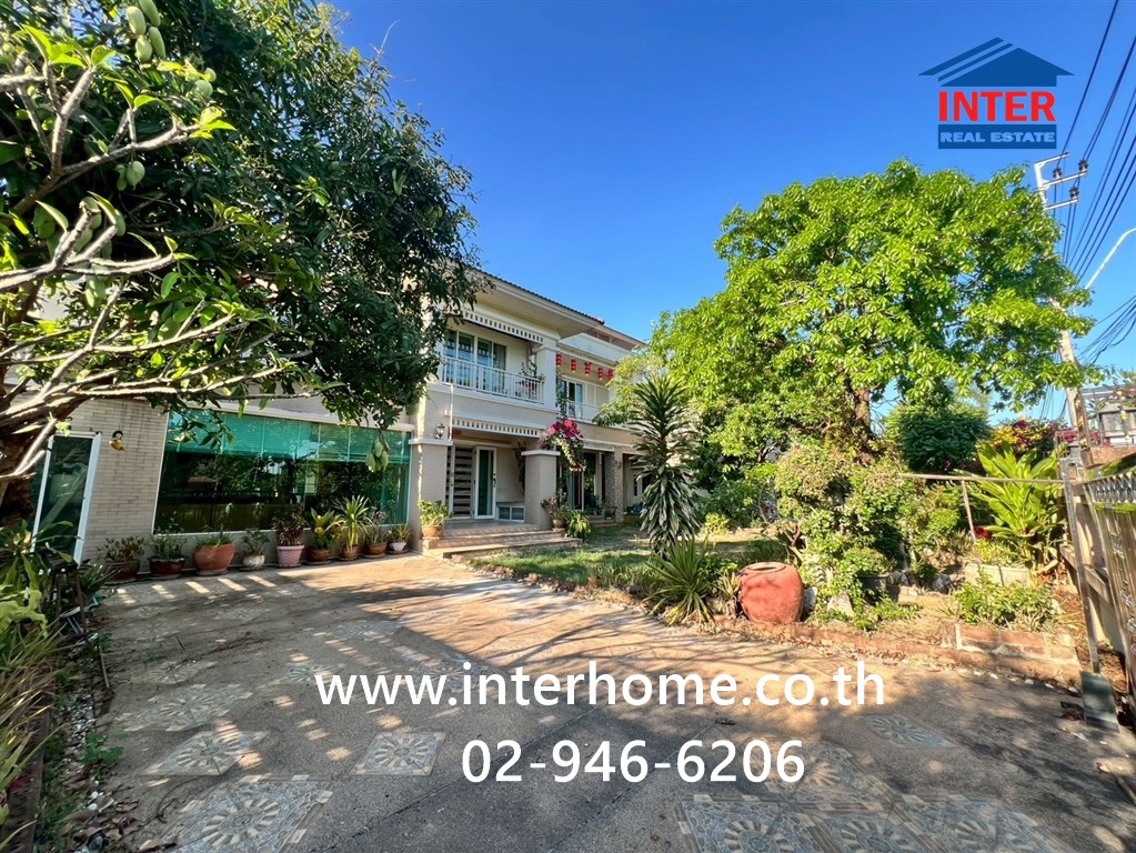 บ้านเดี่ยว 2 ชั้น 266.2 ตร.ว. หมู่บ้านเดอะ วอเตอร์ เฮ้าส์ ซอยกาญจนาภิเษกซอย5 ถนนกาญจนาภิเษก ถนนเพชรเกษม เขตบางแค กรุงเทพมหานคร  – รูปที่ 2