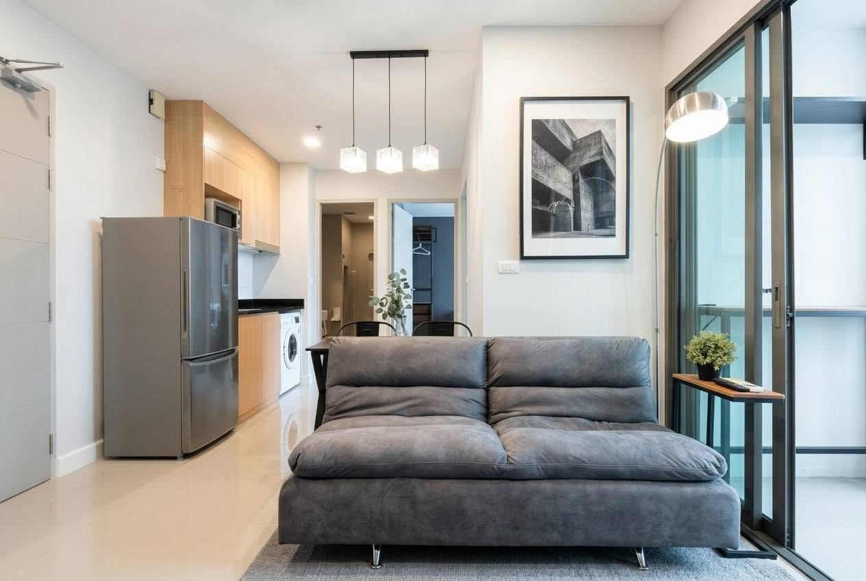 FOR  RENT📍IDEO Blucove Sukhumvit (ติด BTS อุดมสุข) Rare Item‼️Pool Asset เปิดประตูลงสระได้เลย พร้อมเข้าอยู่ ปล่อยเช่าเพียง ฿ 28,000/ 12 เดือน – รูปที่ 4
