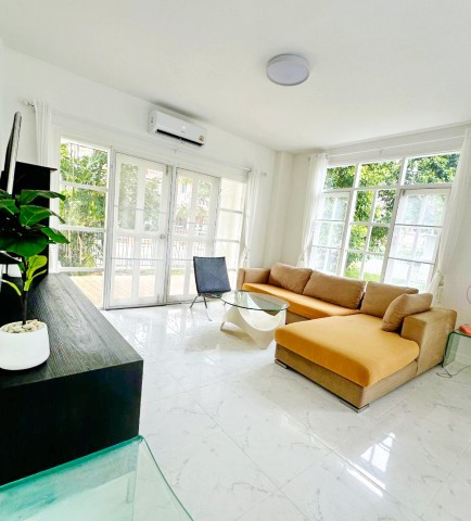 คฤหาสน์หรูหลังมุม 3 ชั้น 3-4นอน 3น้ำ 135 ตร.ว. 285 ตร.ม ลดสูงถึง 60% ใกล้ MRT ไทรม้า 428 ม. สะพานพระนั่งเกล้า รถไฟฟ้าสายสีม่วง – รูปที่ 4