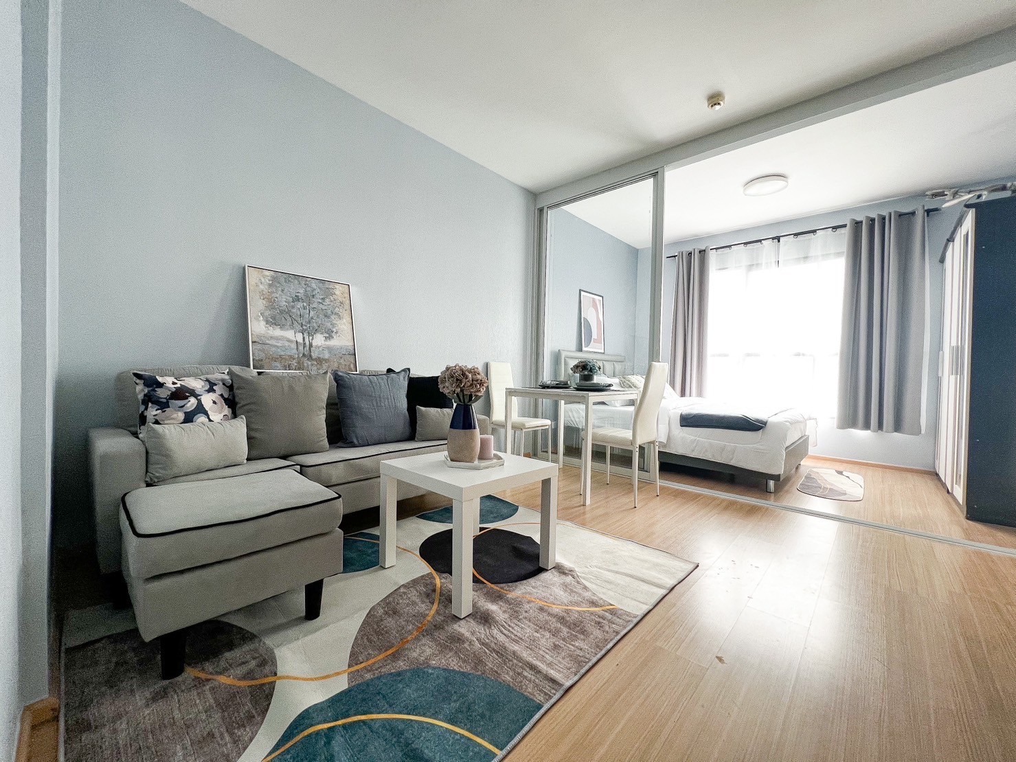 Renovated room for sale, ready to move in, Plum Phahonyothin 89, 1.6 million baht