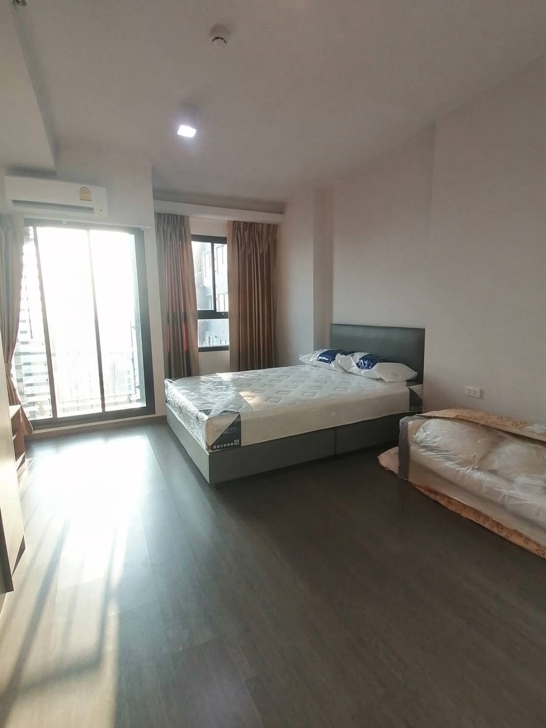 Sold with tenant! IDEO Sukhumvit 93 Studio room, 24th floor, open view, near BTS Bang Chak, only 3.6 million baht.