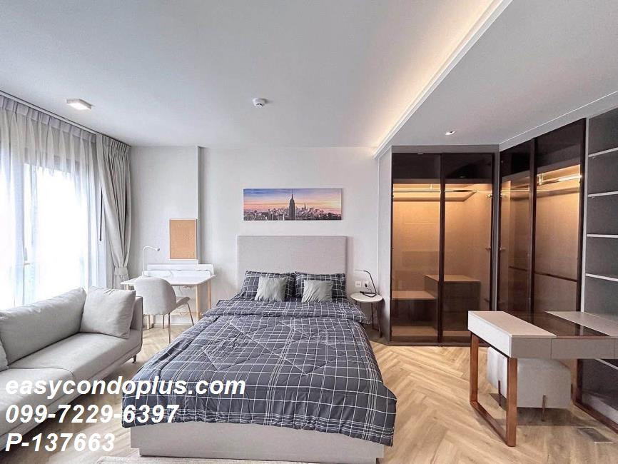 💥 [𝐏-𝟏𝟑𝟕𝟔𝟔𝟑] Chapter Thonglor 25 : สตูดิโอวิวสวย แต่งหรูครบชุด! ใกล้ BTS ทองหล่อ 𝟐𝟎,𝟎𝟎𝟎/ด. | Line ID: @easycondoplus | 099-229-6397 – รูปที่ 2