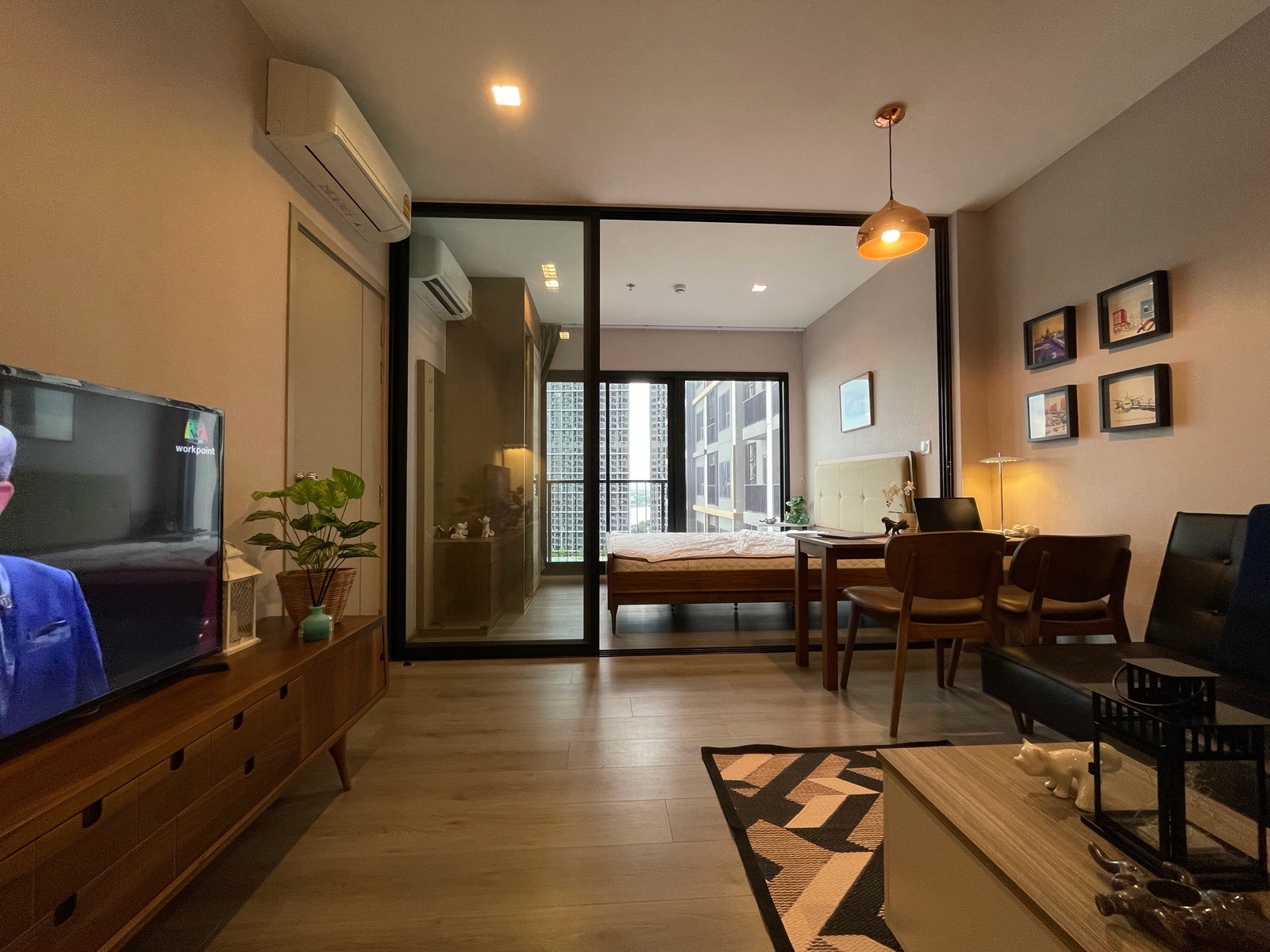 🔥 The Politan Rive, Chao Phraya River view 🚆 near MRT Phra Nang Klao 💰 Rent 12,000 baht