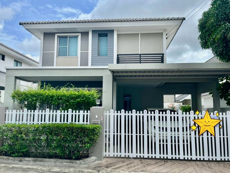 Life in the Garden สวนเสือ ศรีราชา ให้เช่าบ้าน 45 ตร.ว. 3 นอน แต่งพรีเมียม