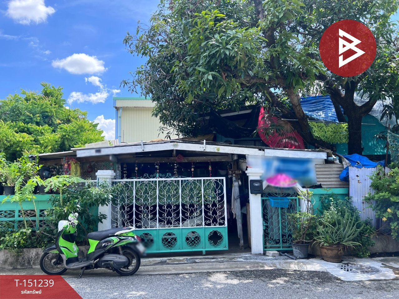 Single house for sale Soi Thepharak 66, area 60 sq m, Bang Mueang, Samut Prakan