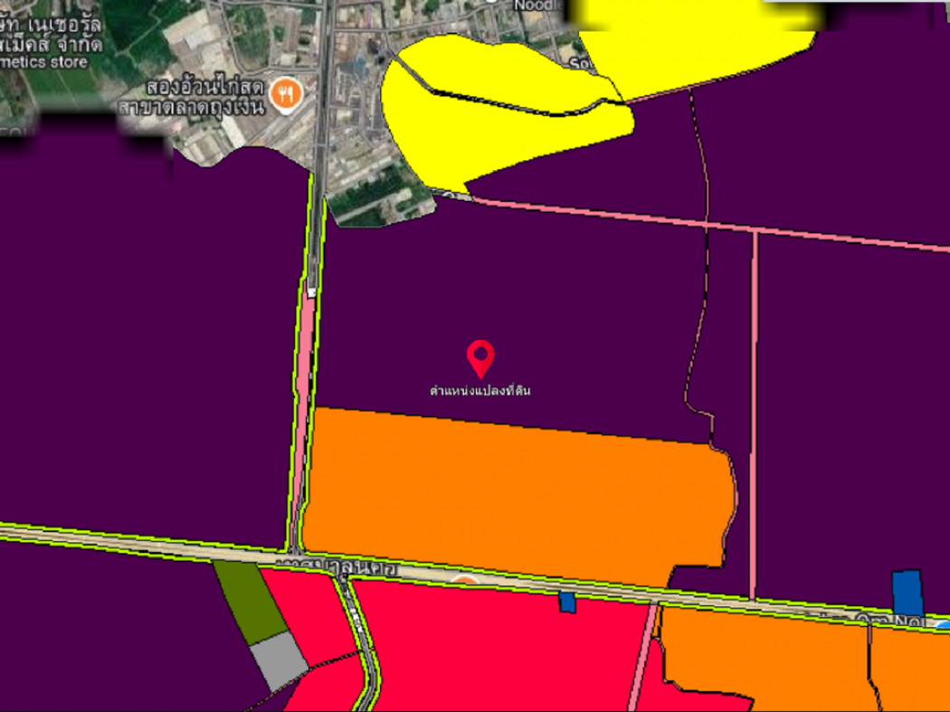 Vacant land for sale, already filled and leveled, located on Soi Phutthamonthon Sai 5, near Mahachai 2 Hospital, Oam Noi. – รูปที่ 3