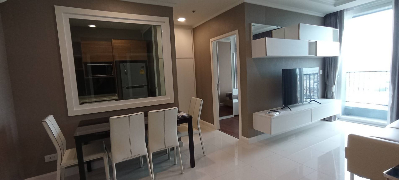 ขายด่วนโครงการเดอะเมโทรโพลิส คอนโดมิเนียม 2 ห้องนอน 1 ห้องน้ำ อาคาร B ขนาด 52 ตร.ม. ชั้น 24 ราคาขาย 4,890,000 บาท