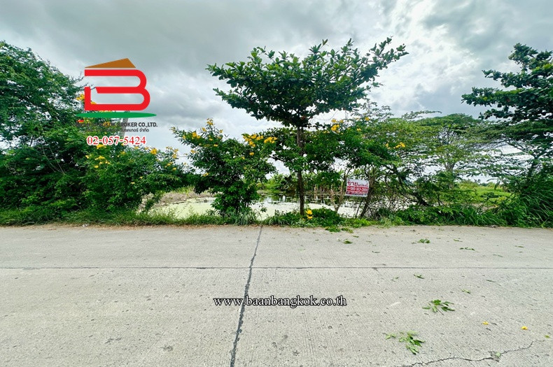 ที่ดินเปล่า ซอยสุวินทวงศ์ 36 (ใกล้บิ๊กซีสุวินทวงศ์) เนื้อที่ 205 ตรว. แขวงศรีษะคู้ เขตแสนแสบ