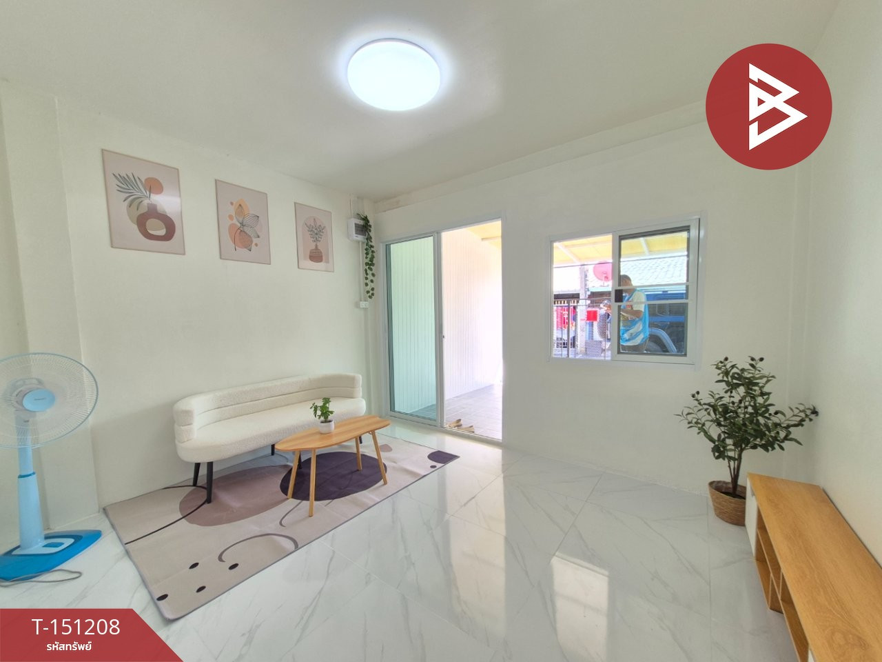 Single-storey townhouse for sale Samut Prakan Housing Authority Village, Bang Pu Municipality 49, ready to move in. – รูปที่ 3