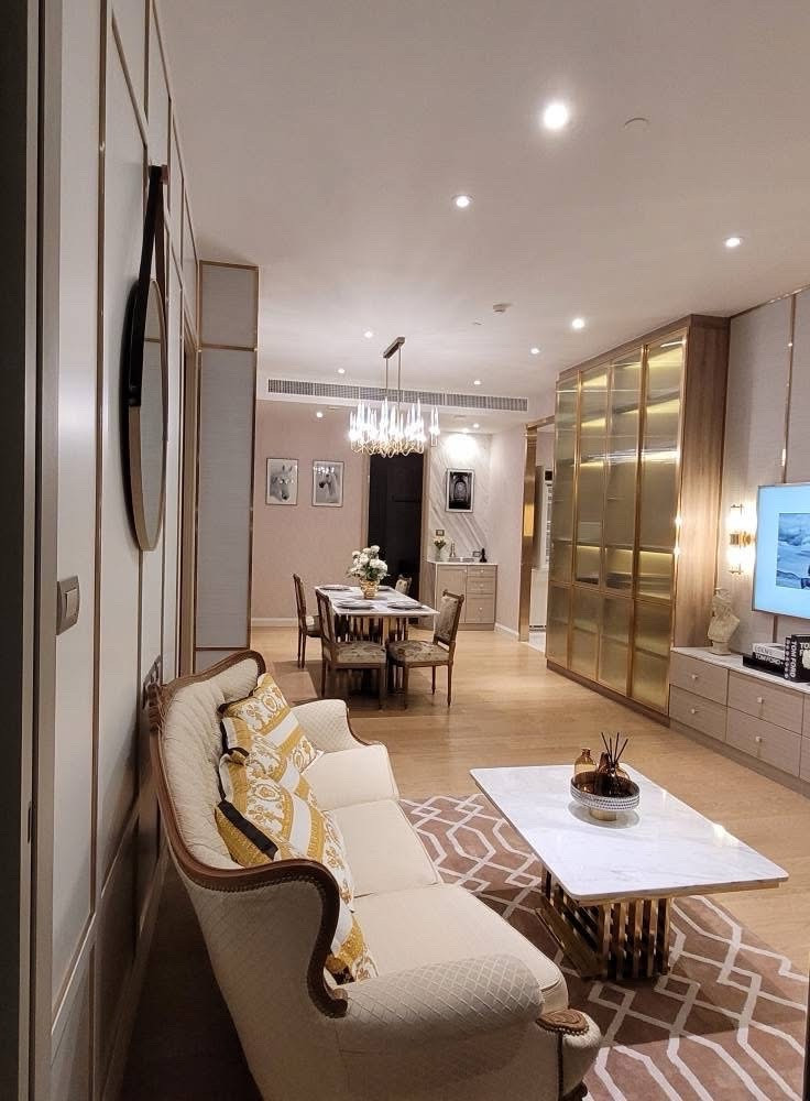 🌇 Magnolias Waterfront Residences, ready to move in, location in the heart of the city, convenient travel, beautiful room, good view, ready to move in, near BTS.