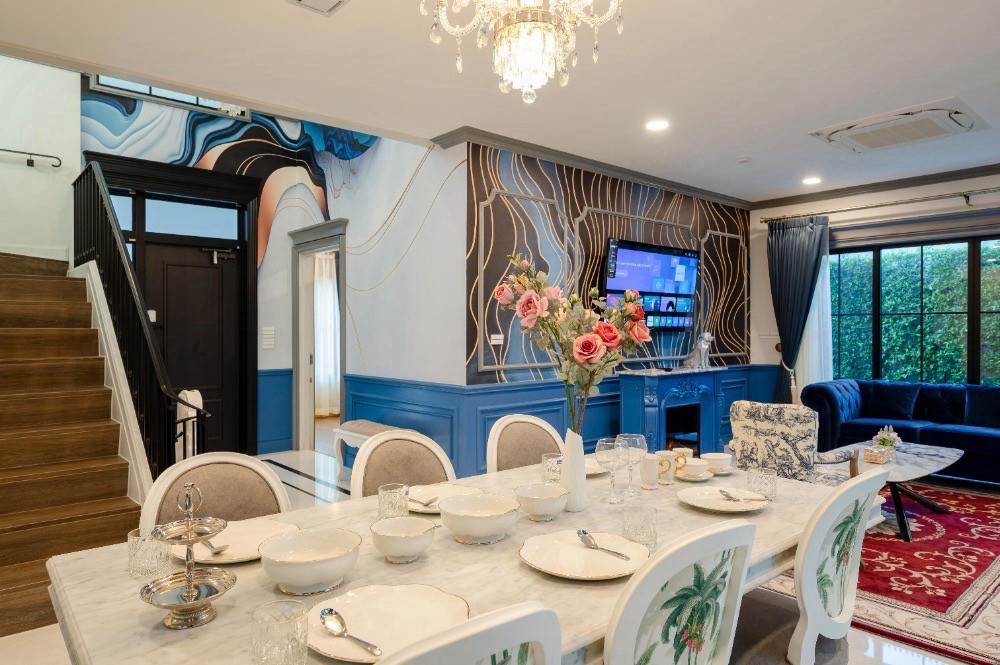 📌Luxury house for rent Nantawan Rama 9 - Krungthep Kreetha with furniture, beautifully decorated, new condition. 📌Luxury house for rent Nantawan Rama 9 - Krungthep Kreetha with furniture, beautifully decorated, new condition.