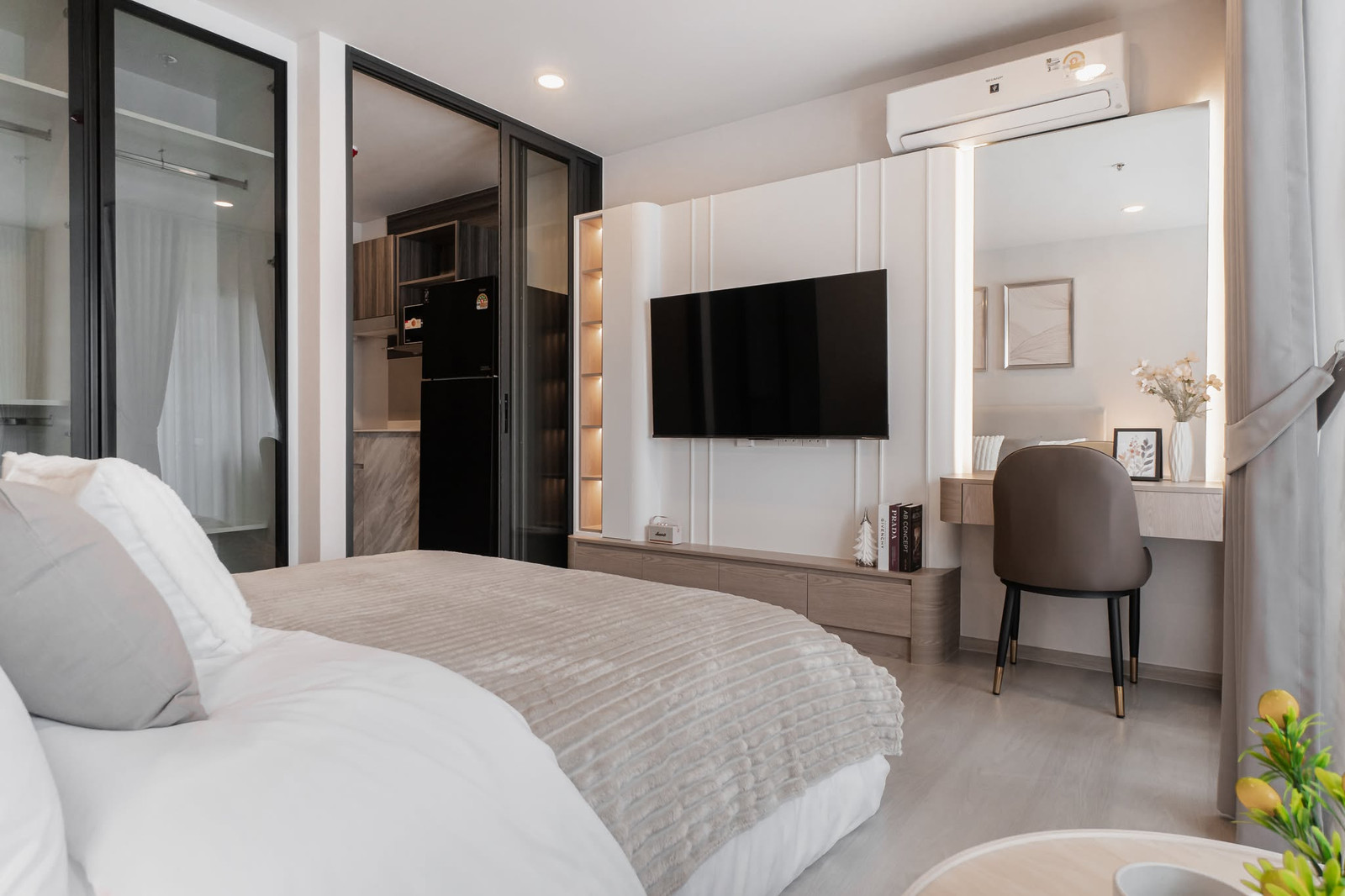 For rent: Aspire Onnut Station, Studio, size 27 sq m, 30th floor, near BTS On Nut. – รูปที่ 3