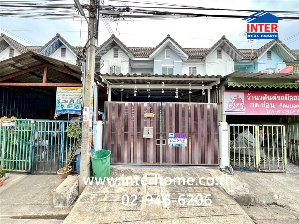 Townhouse, 2 floors, 22.2 sq m, Kesarin Village Village, Ekachai 119, near Bang Bon Temple, Soi Ekachai 119, Kanchanaphisek Road, Ekachai Road, Bang Khun Thian District. Bangkok – รูปที่ 2