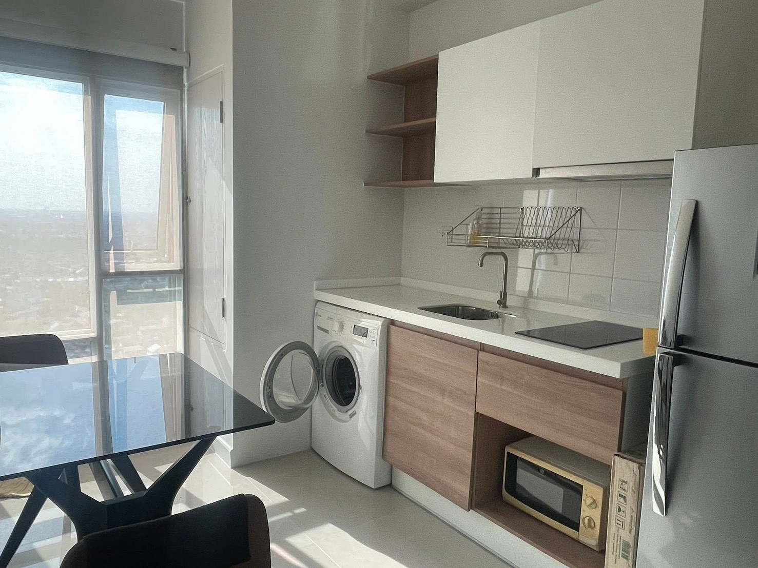 97629 - Condo for sale, fully furnished, ready to move in. (New room, never lived in) Centric Tiwanon, size 32.91 sq m, high floor, corner room, million baht view, overlooking the Chao Phraya River. 97629 - Condo for sale, fully furnished, ready to move in. (New room, never lived in) Centric Tiwanon, size 32.91 sq m, high floor, corner room, million baht view, overlooking the Chao Phraya River.