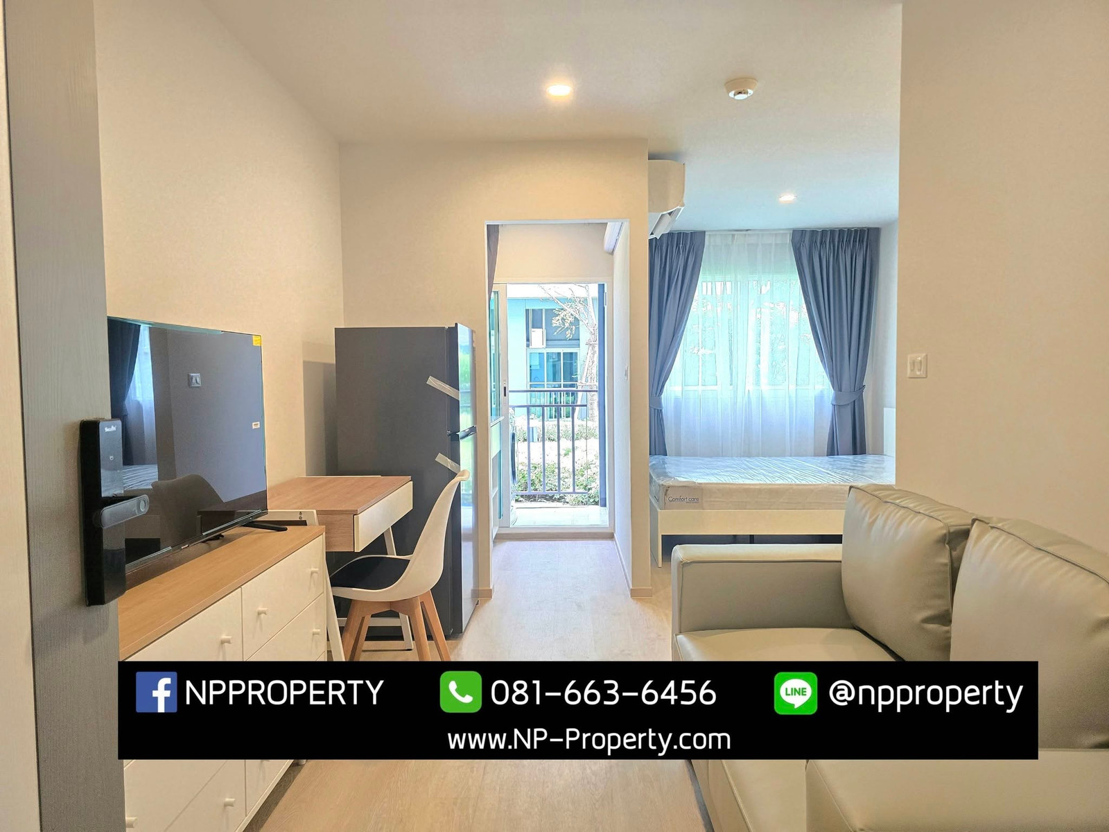 🔥🌿 ชั้น 1 วิวสวน + เครื่องซักผ้าฝาหน้า…6,800 บาท/เดือน! 🧺🏡✨ 🏢 คอนโด EARN อมตะนคร – รูปที่ 3