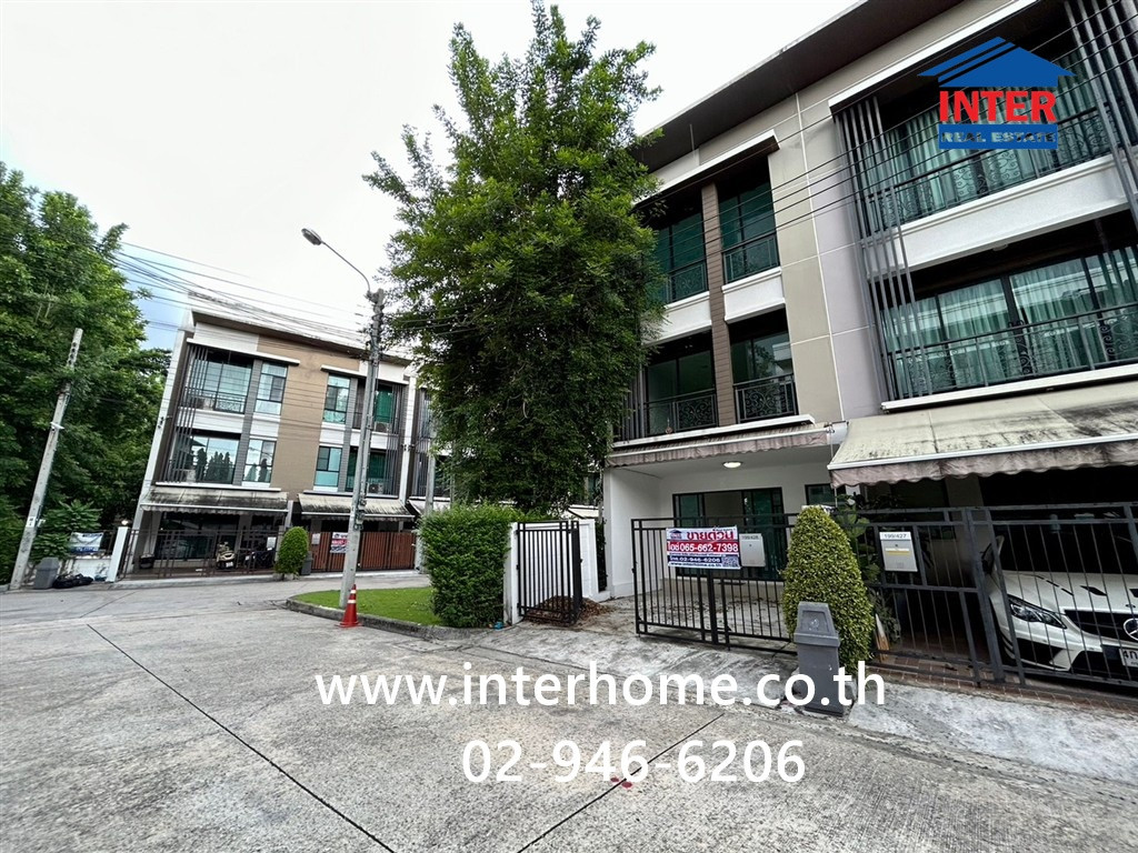 ทาวน์โฮม 3 ชั้น 18.5 ตร.ว. หมู่บ้านกลางเมือง นวมินทร์42 ซอยนวมินทร์42 ถนนนวมินทร์ ถนนเกษตร-นวมินทร์ ถนนเสรีไทย เขตบึงกุ่ม กรุงเทพมหานคร  – รูปที่ 2