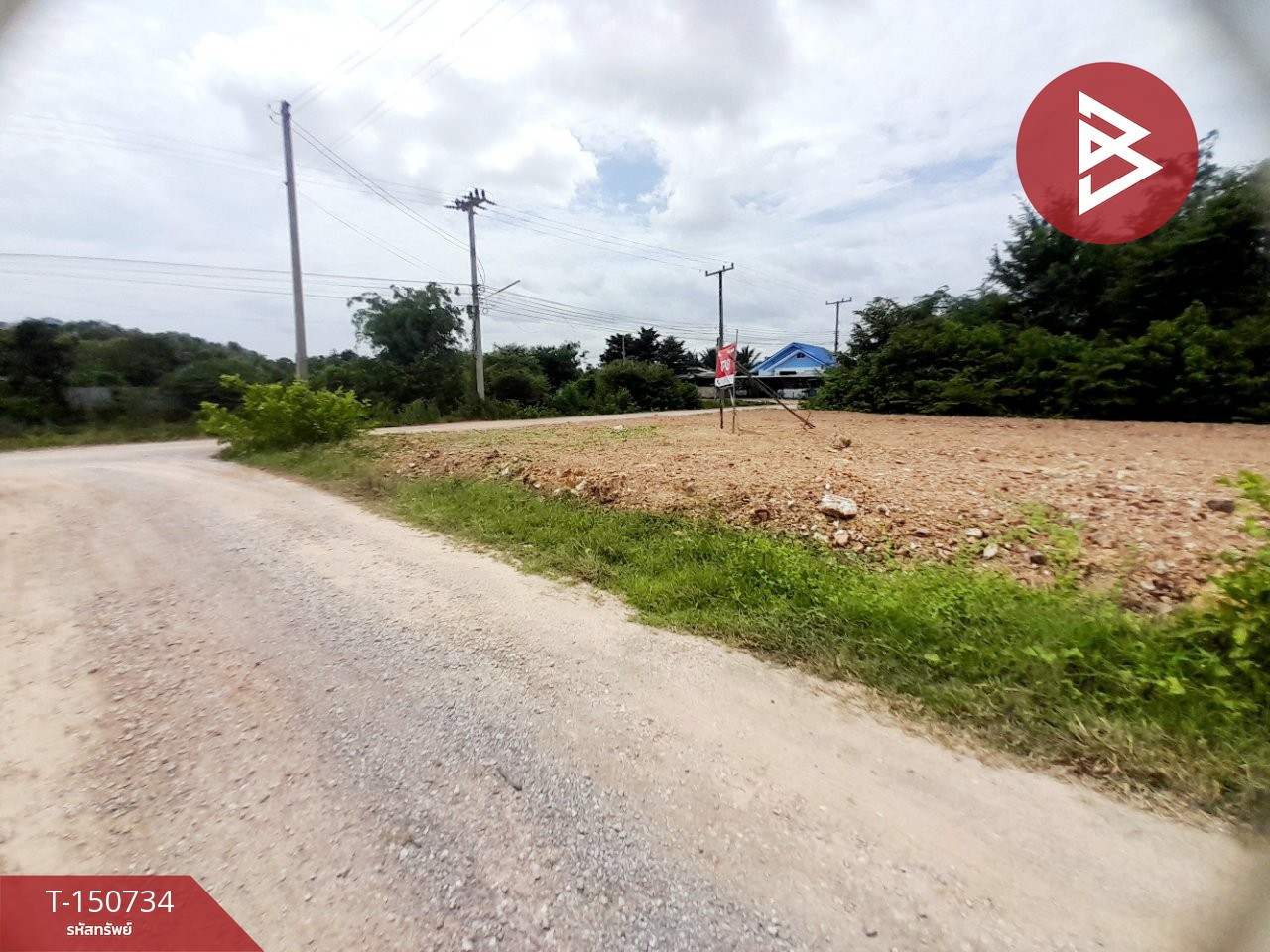 Land for sale, area 99 sq m., Hin Kong, Ratchaburi, corner plot, next to the road on both sides. – รูปที่ 4