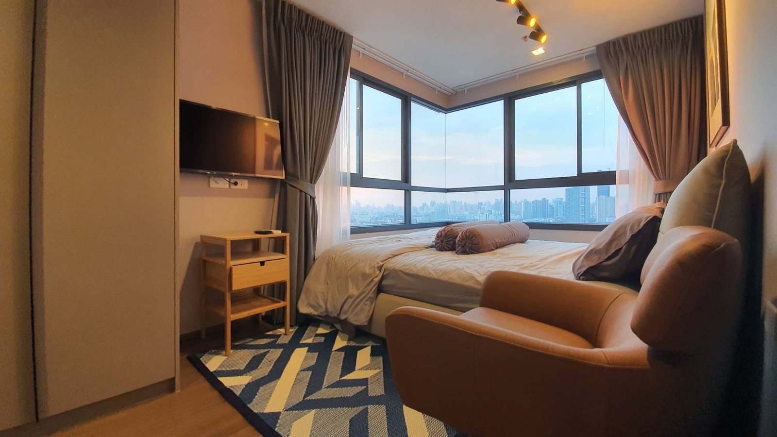 For Rent | IDEO SUKHUMVIT 93 | BTS BANG CHAK | 2 Bedrooms | 2 Bathrooms | 60 sq.m. | Corner Unit | 22nd Floor  – รูปที่ 3