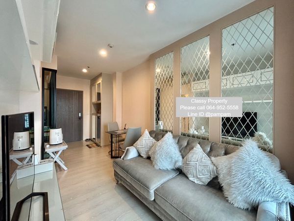 *** Condo for rent : The Niche Pride Thonglor-Pethchaburi Nice decorated Included internet  Fully furnished Built-in furniture Swimming pool view *** 