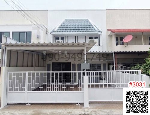 ขาย ทาวน์เฮาส์ หมู่บ้าน เสตะนิเวศน์ ซ. กำนันแม้น7 ใกล้ BTS วุฒากาศ  