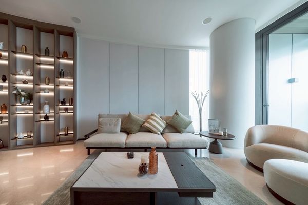 ให้เช่าคอนโดหรูริมแม่น้ำเจ้าพระยา Banyan Tree Residences Riverside Bangkok 2 ห้องนอน 160 ตร.ม. วิวแม่น้ำพาโนรามา ใกล้ ICONSIAM 