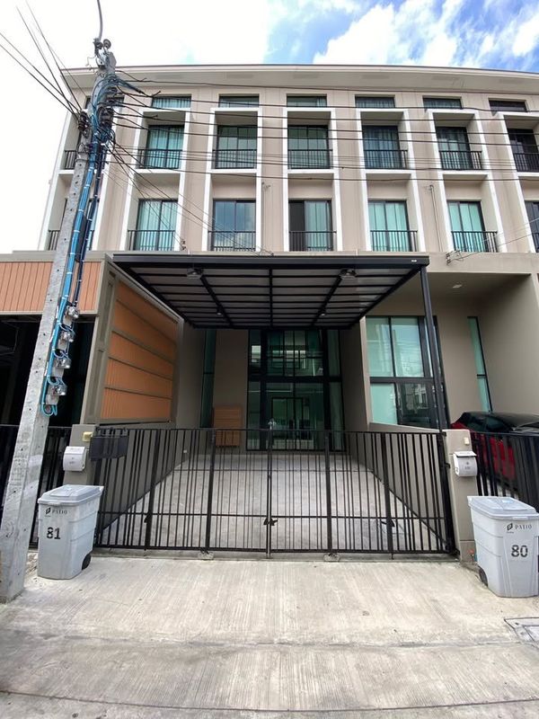 🏡 ให้เช่าโฮมออฟฟิศ/ทาวน์โฮม 3 ชั้น โครงการ Patio สาทร - กัลปพฤกษ์