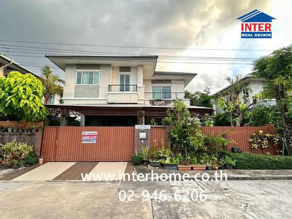 บ้านเดี่ยว 2 ชั้น 60.8 ตร.ว. หมู่บ้านเดอะแพลนท์ บางนา ถนนกิ่งแก้ว ถนนบางนา-ตราด บางพลี สมุทรปราการ 