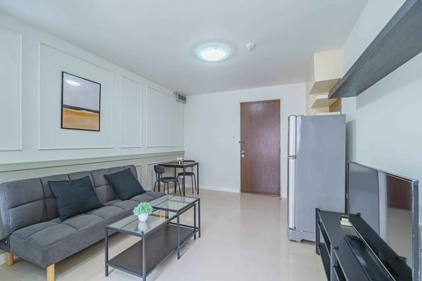 For rent, Ivy Ratchada, Ivy Ratchada, 1 room | near MRT Sutthisan, beautiful room, ready to move in, fully furnished.