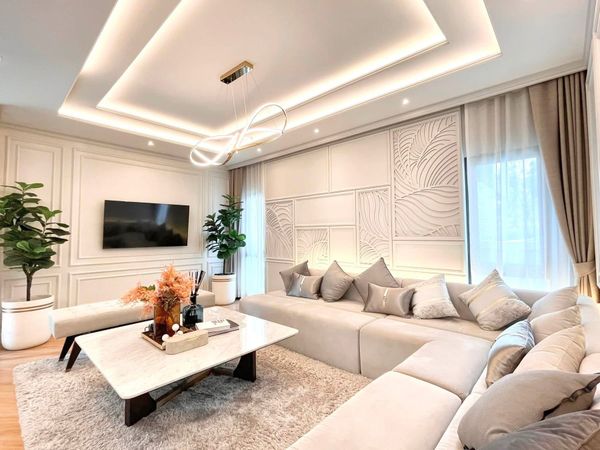 ✨🏡Luxury detached house THE CITY Bangna ✨ GODIVA house model – the largest model of the project.
