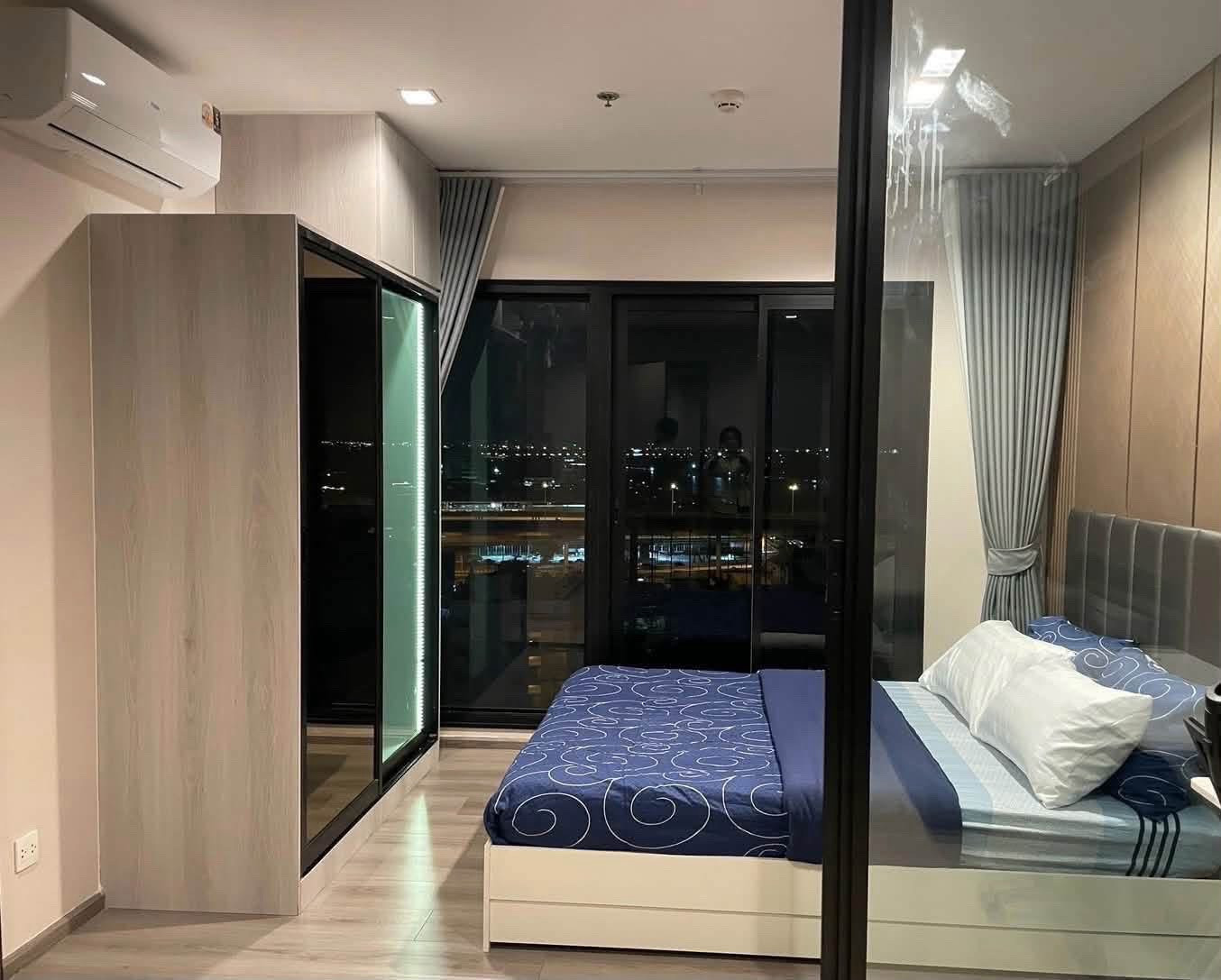 คอนโดให้เช่า โครงการ The politan rive // ขนาด 31 ตร.ม // ชั้น 14 // 1 ห้องนอน // วิว แม่น้ำเจ้าพระยา // ราคา 13,000 บาท